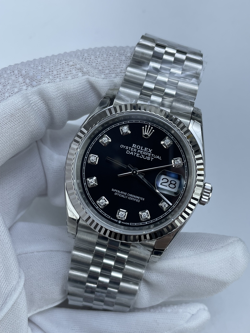 (준비완료/특급배송)NO.2490/VS공장 롤렉스 데이저스트 36MM 블랙검텐포
