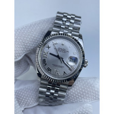 (준비완료/특급배송)NO.3173/롤렉스 데이저스트 36미리 최신형 로만 실버 6.9시 다이아 포인트 QP공장